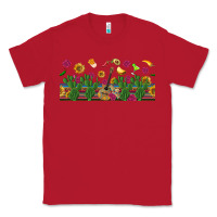 Red mexican sombrero guitar rose cactus libbey  cup Classic Tee - BundleAndBundleShop