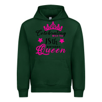 Forest Green Celebrating With the 18th Birthday Queen Urban Hoodie - Bettercallsaul
