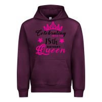 Mauve Wine Celebrating With the 18th Birthday Queen Urban Hoodie - Bettercallsaul