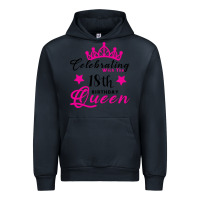 Navy Celebrating With the 18th Birthday Queen Urban Hoodie - Bettercallsaul