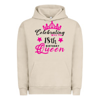 Pigment French Oak Celebrating With the 18th Birthday Queen Urban Hoodie - Bettercallsaul