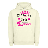 Pigment Pistachio Celebrating With the 18th Birthday Queen Urban Hoodie - Bettercallsaul