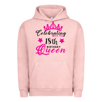 Pigment Salmon Celebrating With the 18th Birthday Queen Urban Hoodie - Bettercallsaul