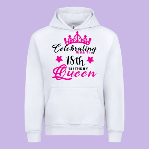 Celebrating With The 18th Birthday Queen Urban Hoodie Designed By Bettercallsaul