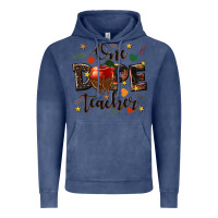 Vintage Denim one dope teacher Vintage Hoodie - texasbilliewilder