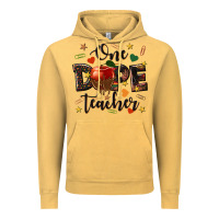 Vintage Mustard one dope teacher Vintage Hoodie - texasbilliewilder