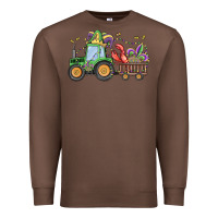 Chestnut mardi gras tractor Premium Sweatshirt - MaliasSmallBusiness