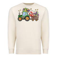 Sandshell mardi gras tractor Premium Sweatshirt - MaliasSmallBusiness