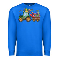 True Royal mardi gras tractor Premium Sweatshirt - MaliasSmallBusiness