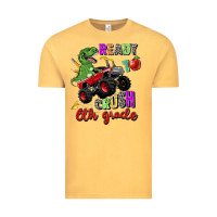 Vintage Mustard ready to crush 6th grade Vintage Tee - Zillion Design Studio