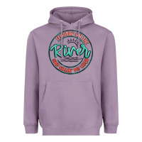 Lavender floatin on the river killin my liver Heavyweight Hoodie - MaliasSmallBusiness