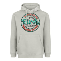 Moon Dust floatin on the river killin my liver Heavyweight Hoodie - MaliasSmallBusiness