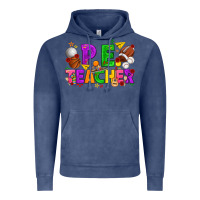 Vintage Denim p.e. teacher cinco de mayo Vintage Hoodie - texasbilliewilder