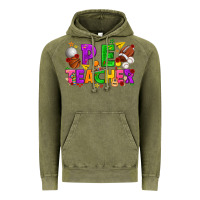 Vintage Olive p.e. teacher cinco de mayo Vintage Hoodie - texasbilliewilder