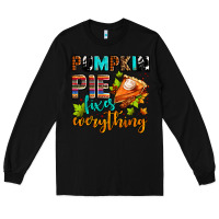 Black pumpkin pie fixes everything Long Sleeve Tee - AdoDesignShop