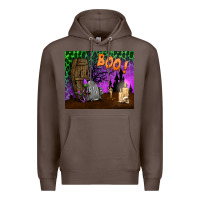 Coffee boo mousepad Premium Hoodie - BundleAndBundleShop