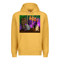 Mustard boo mousepad Premium Hoodie - BundleAndBundleShop