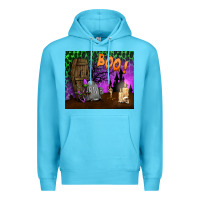 Ocean Blue boo mousepad Premium Hoodie - BundleAndBundleShop