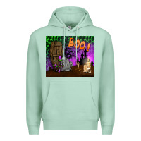 Seafoam boo mousepad Premium Hoodie - BundleAndBundleShop