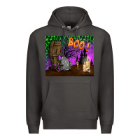 Smoke boo mousepad Premium Hoodie - BundleAndBundleShop