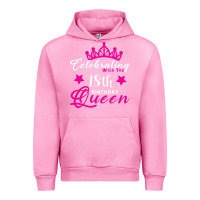 Fuchsia Pink Celebrating With the 18th Birthday Queen Urban Hoodie - Bettercallsaul