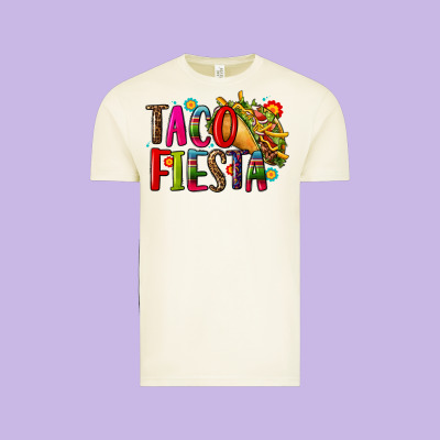 Taco Fiesta Vintage Tee Designed By Cts Tumbler Store
