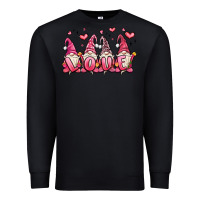 Black love gnomes valentine's day Premium Sweatshirt - MaliasSmallBusiness