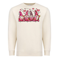Sandshell love gnomes valentine's day Premium Sweatshirt - MaliasSmallBusiness