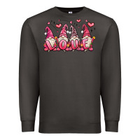 Smoke love gnomes valentine's day Premium Sweatshirt - MaliasSmallBusiness