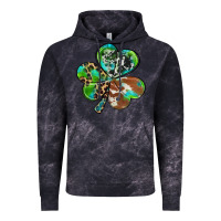 Cloud Black western shamrock Vintage Hoodie - RanaPortraitStore