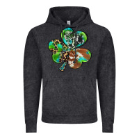 Vintage Black western shamrock Vintage Hoodie - RanaPortraitStore