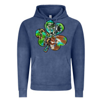 Vintage Denim western shamrock Vintage Hoodie - RanaPortraitStore
