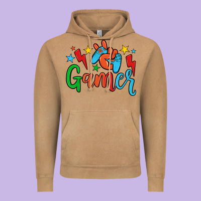 Gamer Vintage Hoodie Designed By Jahusdesignshop
