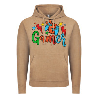 Vintage Coffee gamer Vintage Hoodie - JahusDesignShop