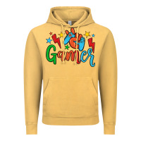 Vintage Mustard gamer Vintage Hoodie - JahusDesignShop