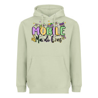 Matcha mobile mardi gras Heavyweight Hoodie - MaliasSmallBusiness