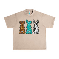 French Oak Western Happy Easter peeps Urban Heavy Tee - Neo Western