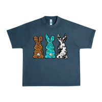 Midnight Navy Western Happy Easter peeps Urban Heavy Tee - Neo Western