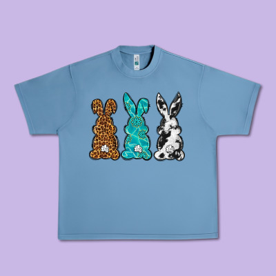 Western Happy Easter Peeps Urban Heavy Tee Designed By Neo Western
