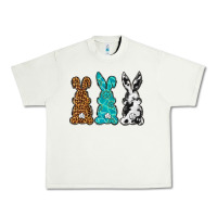 Pistachio Western Happy Easter peeps Urban Heavy Tee - Neo Western