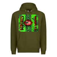 Army Green it's halloween bitches tumbler Premium Hoodie - BundleAndBundleShop
