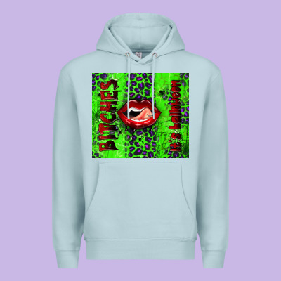 It's Halloween Bitches Tumbler Premium Hoodie Designed By Bundleandbundleshop