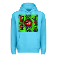 Ocean Blue it's halloween bitches tumbler Premium Hoodie - BundleAndBundleShop