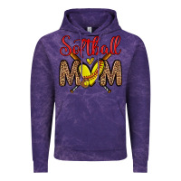 Cloud Purple softball mom Vintage Hoodie - Zillion Design Studio