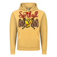 Vintage Mustard softball mom Vintage Hoodie - Zillion Design Studio