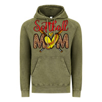 Vintage Olive softball mom Vintage Hoodie - Zillion Design Studio