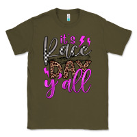 Army Green it's race day y'all Classic Tee - JahusDesignShop
