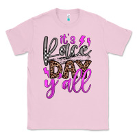 Bubblegum Pink it's race day y'all Classic Tee - JahusDesignShop