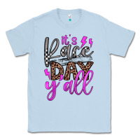Dusty Blue it's race day y'all Classic Tee - JahusDesignShop