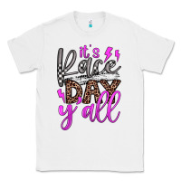 White it's race day y'all Classic Tee - JahusDesignShop